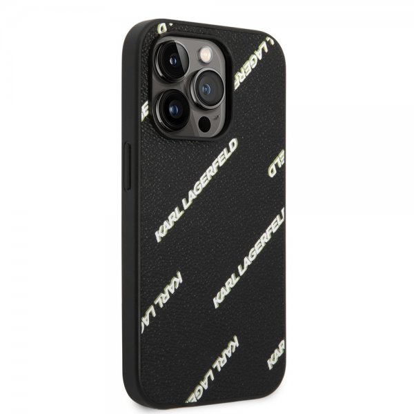 Karl Lagerfeld iPhone 14 Pro Max Skal Logomania Svart