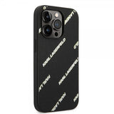 Karl Lagerfeld iPhone 14 Pro Max Skal Logomania Svart