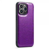 Dg.Ming iPhone 14 Pro Max Skal M3 Series Löstagbar Korthållare Lila