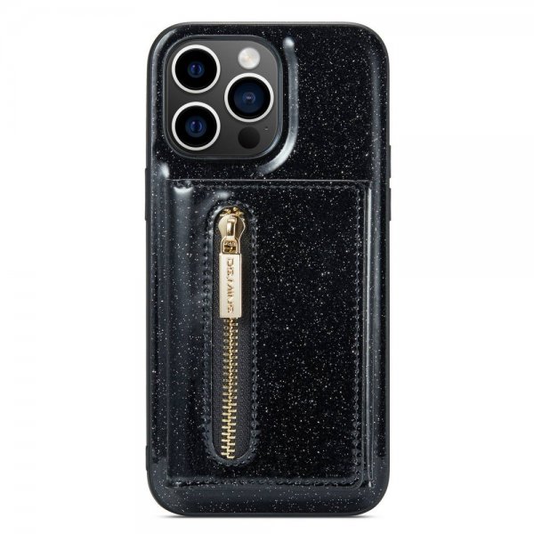 Dg.Ming iPhone 14 Pro Max Skal M3 Series Löstagbar Korthållare Svart