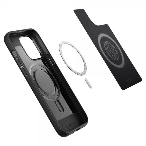 Spigen iPhone 14 Pro Max Skal Mag Armor MagFit Matte Black