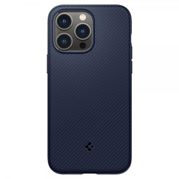 Spigen iPhone 14 Pro Max Skal Mag Armor MagFit Navy Blue