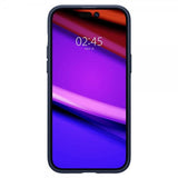 Spigen iPhone 14 Pro Max Skal Mag Armor MagFit Navy Blue