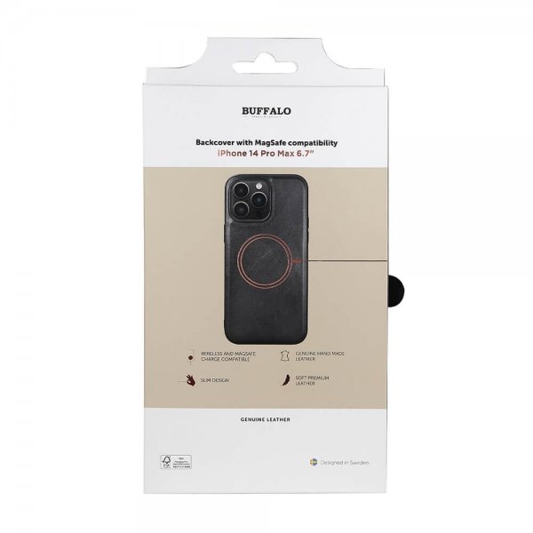Buffalo iPhone 14 Pro Max Skal MagSeries Svart