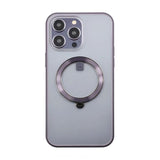 Rvelon iPhone 14 Pro Max Skal Roterbart MagSafe Stativ Lila