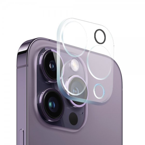 Northjo iPhone 14 Pro Max Skal med Skärmskydd och Kameraskydd 3-i-1