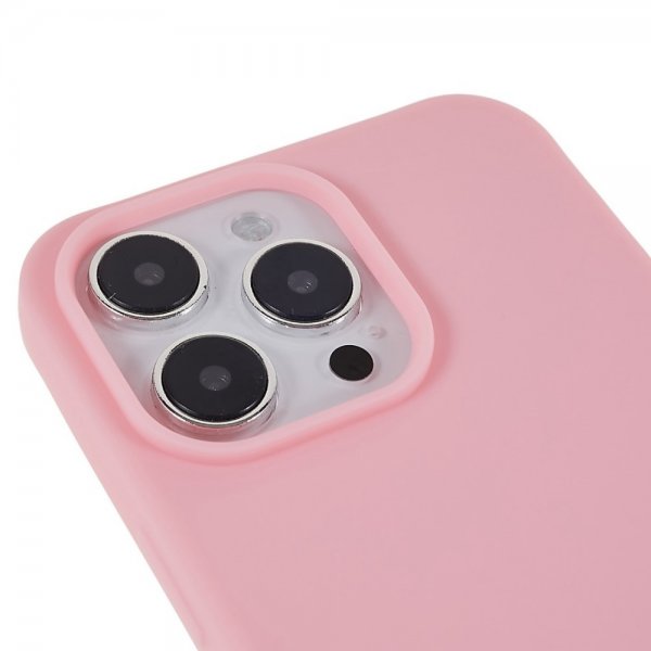 iPhone 14 Pro Max Skal med Strap Rosa