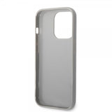 Karl Lagerfeld iPhone 14 Pro Max Skal Monogram Iridescent Silver
