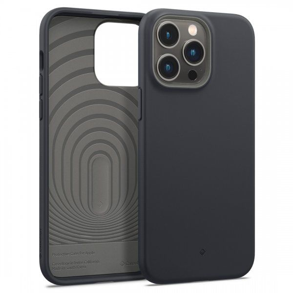 Caseology iPhone 14 Pro Max Skal med Skärmskydd Nano Pop 360 Black Sesame