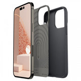 Caseology iPhone 14 Pro Max Skal med Skärmskydd Nano Pop 360 Black Sesame