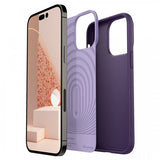Caseology iPhone 14 Pro Max Skal med Skärmskydd Nano Pop 360 Grape Purple
