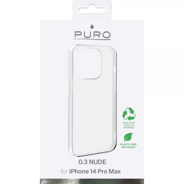 Puro iPhone 14 Pro Max Skal Nude Transparent