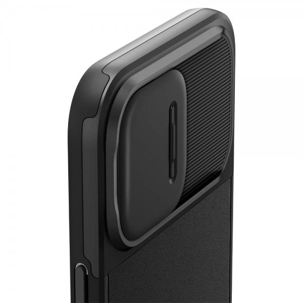 Spigen iPhone 14 Pro Max Skal Optik Armor MagFit Svart