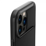 Spigen iPhone 14 Pro Max Skal Optik Armor MagFit Svart