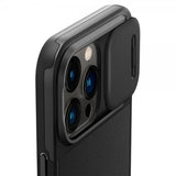 Spigen iPhone 14 Pro Max Skal Optik Armor MagFit Svart