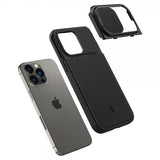 Spigen iPhone 14 Pro Max Skal Optik Armor MagFit Svart