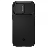 Spigen iPhone 14 Pro Max Skal Optik Armor MagFit Svart