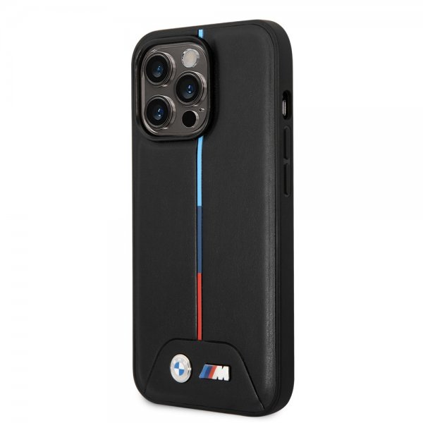 BMW iPhone 14 Pro Max Skal Quilted Svart