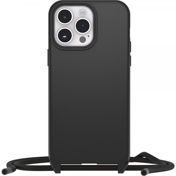 Otterbox iPhone 14 Pro Max Skal React Necklace MagSafe Svart