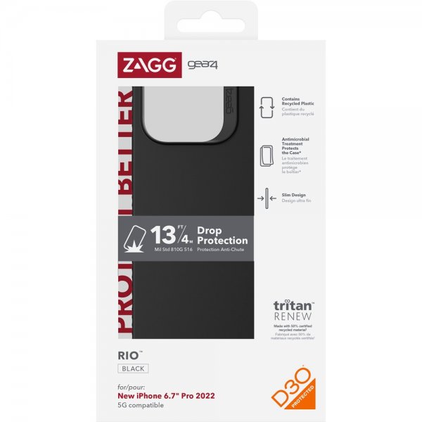 Gear4 iPhone 14 Pro Max Skal Rio Svart