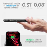 Spigen iPhone 14 Pro Max Skal Rugged Armor MagFit Matte Black