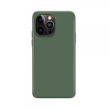 Xqisit iPhone 14 Pro Max Skal Silicone Case Grön