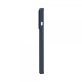 Xqisit iPhone 14 Pro Max Skal Silicone Case Mörkblå