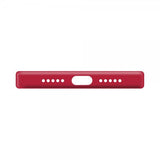 Xqisit iPhone 14 Pro Max Skal Silicone Case Röd