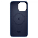Spigen iPhone 14 Pro Max Skal Silicone Fit MagFit Navy Blue