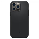 Spigen iPhone 14 Pro Max Skal Silicone Fit MagFit Svart