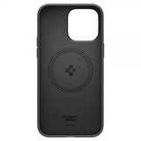 Spigen iPhone 14 Pro Max Skal Silicone Fit MagFit Svart