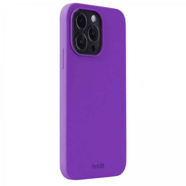holdit iPhone 14 Pro Max Skal Silikon Bright Purple