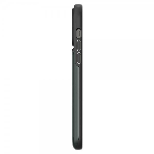 Spigen iPhone 14 Pro Max Skal Slim Armor CS Abyss Green