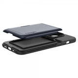 Spigen iPhone 14 Pro Max Skal Slim Armor CS Metal Slate