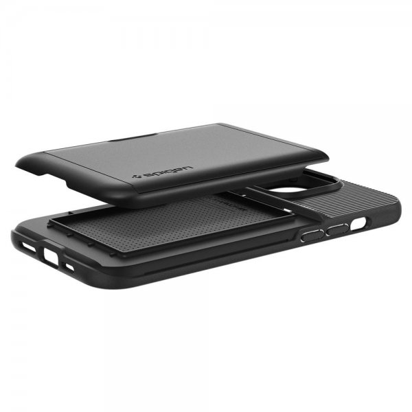 Spigen iPhone 14 Pro Max Skal Slim Armor CS Svart