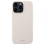 Holdit iPhone 14 Pro Max Skal Slim Case Light Beige