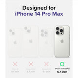 Ringke iPhone 14 Pro Max Skal Slim Matte Clear