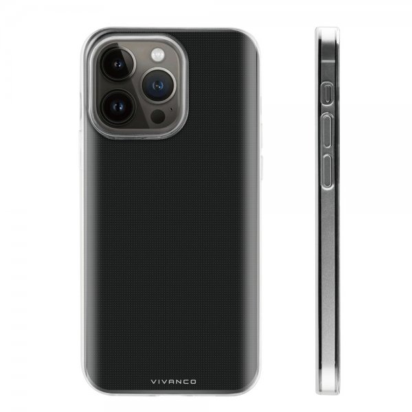 Vivanco iPhone 14 Pro Max Skal Slim TPU Transparent