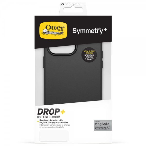 Otterbox iPhone 14 Pro Max Skal Symmetry Plus MagSafe Svart
