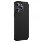 Baseus iPhone 14 Pro Max Skal Synthetic Fiber MagSafe Svart