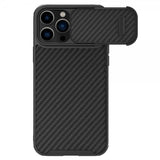 Nillkin iPhone 14 Pro Max Skal Synthetic Fiber Svart