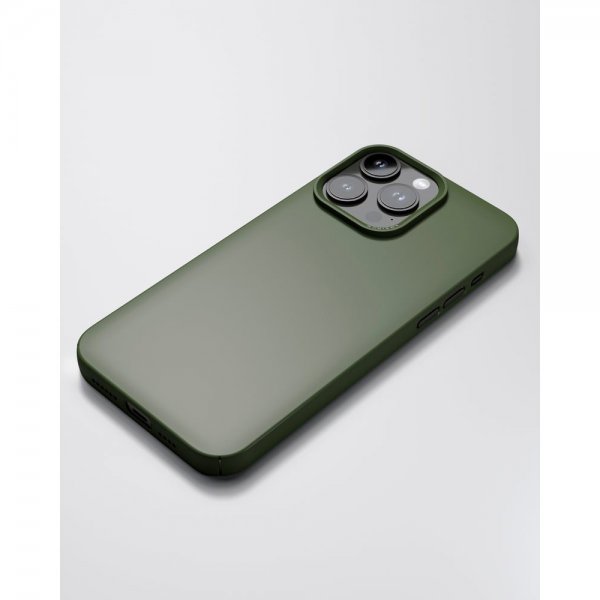 Nudient iPhone 14 Pro Max Skal Thin Case MagSafe Pine Green