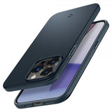 Spigen iPhone 14 Pro Max Skal Thin Fit Metal Slate