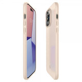 Spigen iPhone 14 Pro Max Skal Thin Fit Sand Beige