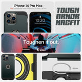 Spigen iPhone 14 Pro Max Skal Tough Armor MagFit Abyss Green