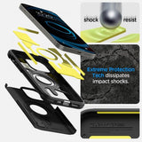 Spigen iPhone 14 Pro Max Skal Tough Armor MagFit Svart