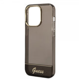 Guess iPhone 14 Pro Max Skal Translucent Svart