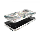 Adidas iPhone 14 Pro Max Skal Trefoil Clear Case MagSafe Gold