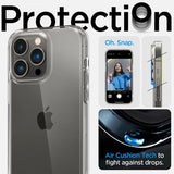 Spigen iPhone 14 Pro Max Skal Ultra Hybrid Crystal Clear