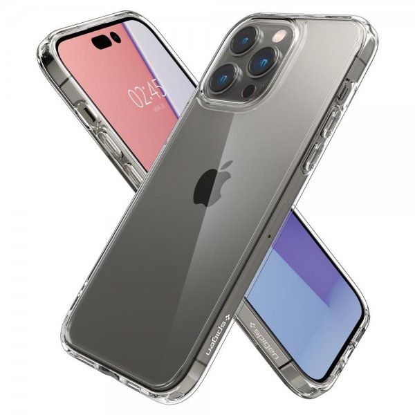 Spigen iPhone 14 Pro Max Skal Ultra Hybrid Crystal Clear